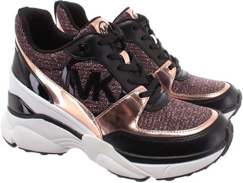 michael kors sneakers maat 37|Michael Kors rose gold trainers.